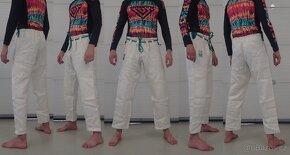 BJJ Gi Hypnotik ZenRoll V2 [100% HEMP] BÍLÉ A0,A1,A1L - 2