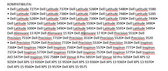 Dell WD15 K17A USB-C mDP HDMI VGA RJ45 dokovací stanice 130W - 2