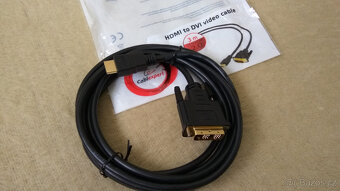 HDMI to DVI video kabel - délka 3 metry - 2