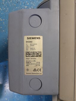 Servopohon elektrohydraulický Siemens ACT 24V 0-10V 30S 1000 - 2