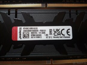 RAM DDR4 32GB 3600MHz CL16 - 2