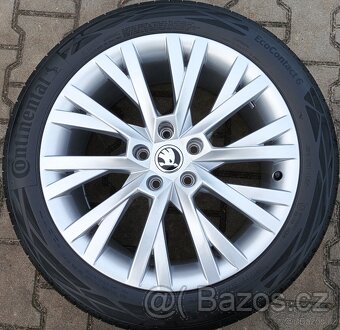 Originál alu sada disků Škoda Superb III 5x112 R18 Antares - 2