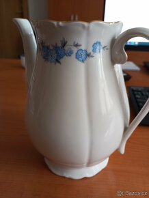 Porcelánova čajová konvice velká 17,5 cm na výšku Mohu i pos - 2