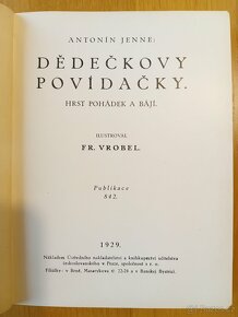 Antonín JENNE – DĚDEČKOVY POVÍDAČKY – 1929 - 2