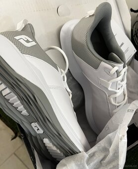 Nové pánské golfové boty Footjoy ProLite White/Grey 44,5 - 2