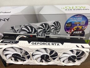 PNY RTX 4070 TI VERTO WHITE 12GB - 2