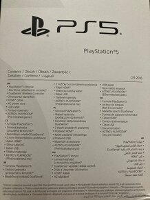 Nový, nerozbalený Playstation 5 s mechanikou - 2