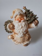 Figurka Dědy Mráze s vánočním stromečkem - 2