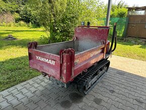 Yanmar c12r pásový dumper rok 2022 - 2