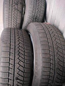 Zimná 4ks alu disky orig. Audi 5x112 R17 225/55 R17 5mm - 2