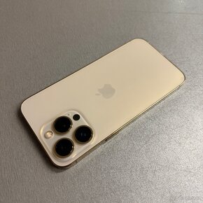 iPhone 13 Pro 256GB gold, pěkný stav, 12 měsíců záruka - 2