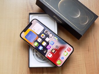 APPLE iPhone 12 Pro 256GB Gold - ZÁRUKA - TOP STAV - 2