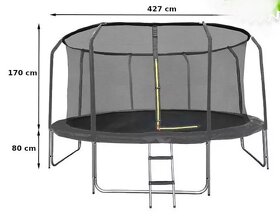 Velká trampolína 427cm - 2