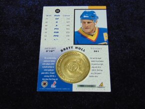 prodám hokejovou kartu Brett Hull 1997-1998 , Pinnacle - 2