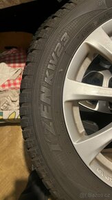 alu Kia4x100-15”ET36,pneu185-65-15” kumho, 7,5mm - 2