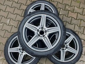 zimní alu kola orig. Mercedes AMG 5x112 99% r18" - 2