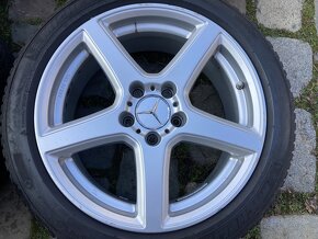 Alu kola MERCEDES A B C 17" 5x112 zimní MICHELIN 205/50R17 - 2