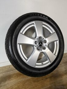 Mercedes Benz - zimní orig. ALU sada 5x112 R17 - 2