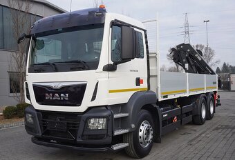 MAN TGS 26.400 6x4 - valník s hydraulickou rukou HIAB - 2