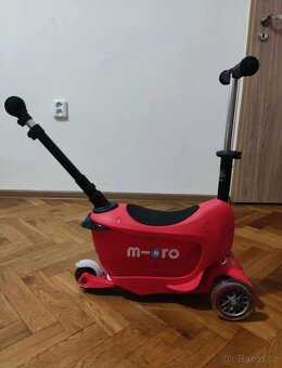 Dětské odrážedlo a dětská koloběžka Mini2go Deluxe+ - 2