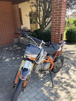 Dirtbike 125cc Ultimate Thunder 17x14 oranžová - 2