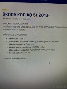 Čelní sklo Škoda Kodiaq - 2