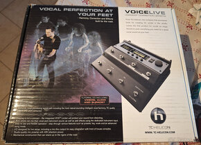 Predám Vokálny podlahový procesor TC-Helicon VoiceLive - 2