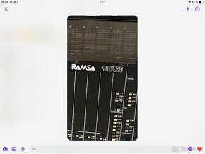 Panasonic RAMSA Mixážní vintage pult WR-T820 - 2