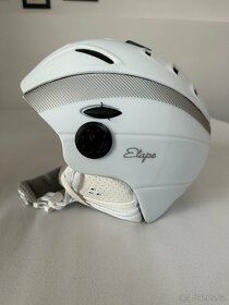 Bílá lyžařská helma značky Etape - 2