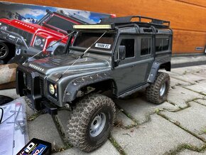 Traxxas TRX-4 Defender komplet set v tuningu - 2