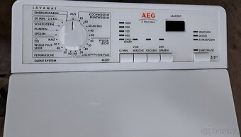 Pračka vrchním plněním AEG Electrolux na 5,5kg. - 2