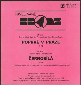 Bronz – Poprvé V Praze / Černobílá   (SP) - 2