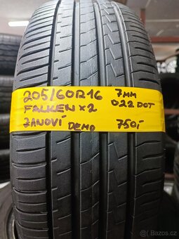 205/60r16 letní pneu Falken - 2