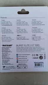 SSD disk Patriot Burst Elite. 2.5" SSD SATA III - 2