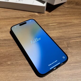 Apple iPhone 15 Pro 128GB Blue Titanium - záruka do 11/2025 - 2