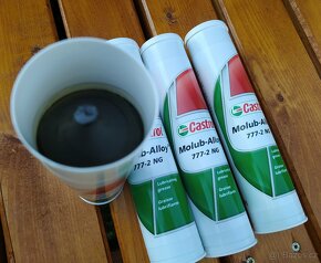 Castrol Molub 777 grafitka vazelina mazivo kartuše - 2