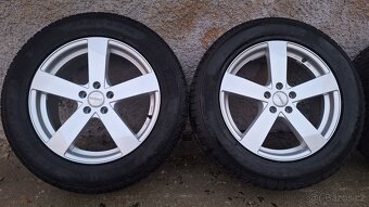 Alu kola R18 5x108 Dezent + zimní pneu 235/60/18 Pirelli - 2