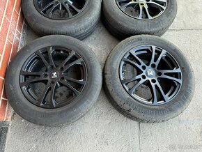 Alu 15" 5x112, Black Wheels, Continental 40% - 2