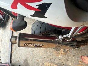 Ladeny vyfuk Micron na Yamaha R1 98-01 - 2