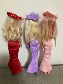 3 panenky barbie elegantní dámy - 2