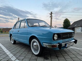 Škoda 120L, typ 105 r.v. 1979 po prvním majiteli - 2