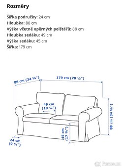 Ikea Ektorp- sedačka - 2