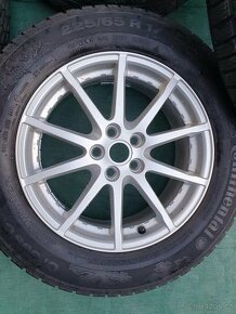 zimní land rover Evoque 5x108 7x17 pneu 225/65 80 - 2