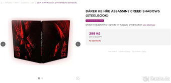 Assassin's Creed Shadows Limited Edition + dárky - 2