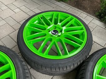 19F kawasaki green alu 19 5x112 audi seat skoda vw mercedes - 2