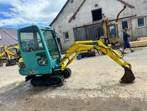 Minibagr yanmar b15 1999 2x lzice 1620 kg - 2