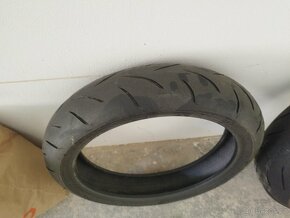 Prodam pneu Bridgestone 180/55 zr17 a 120/70 zr17 - 2