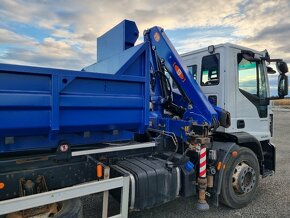 IVECO 190E25 EUROCARGO RUKA + NOSIČ KONTEJNERU 10T - 2