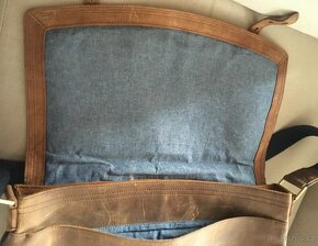 Pánské kožená taška přes rameno - 2