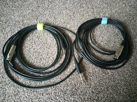 Prodám 2x kabel JACK-XLR (samice) - 2